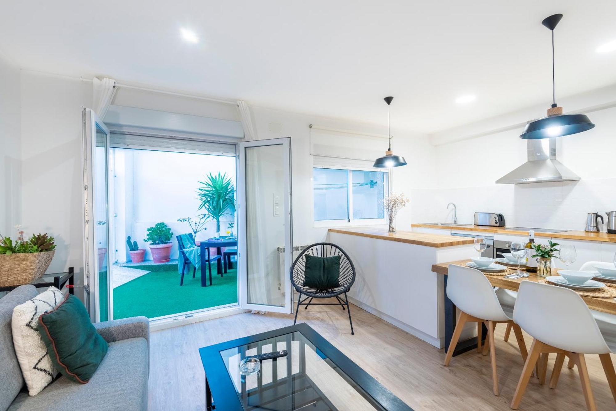 Apartamento A 140 M Playa Canelinas- 2 Habit. 4-6 Pax Sanxenxo Extérieur photo